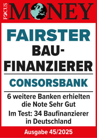 Auszeichnung Fairster Baufinanzierer
